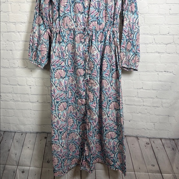 MAISON HOTEL Valentina Cotton Midi Dress size XL - Picture 4 of 9